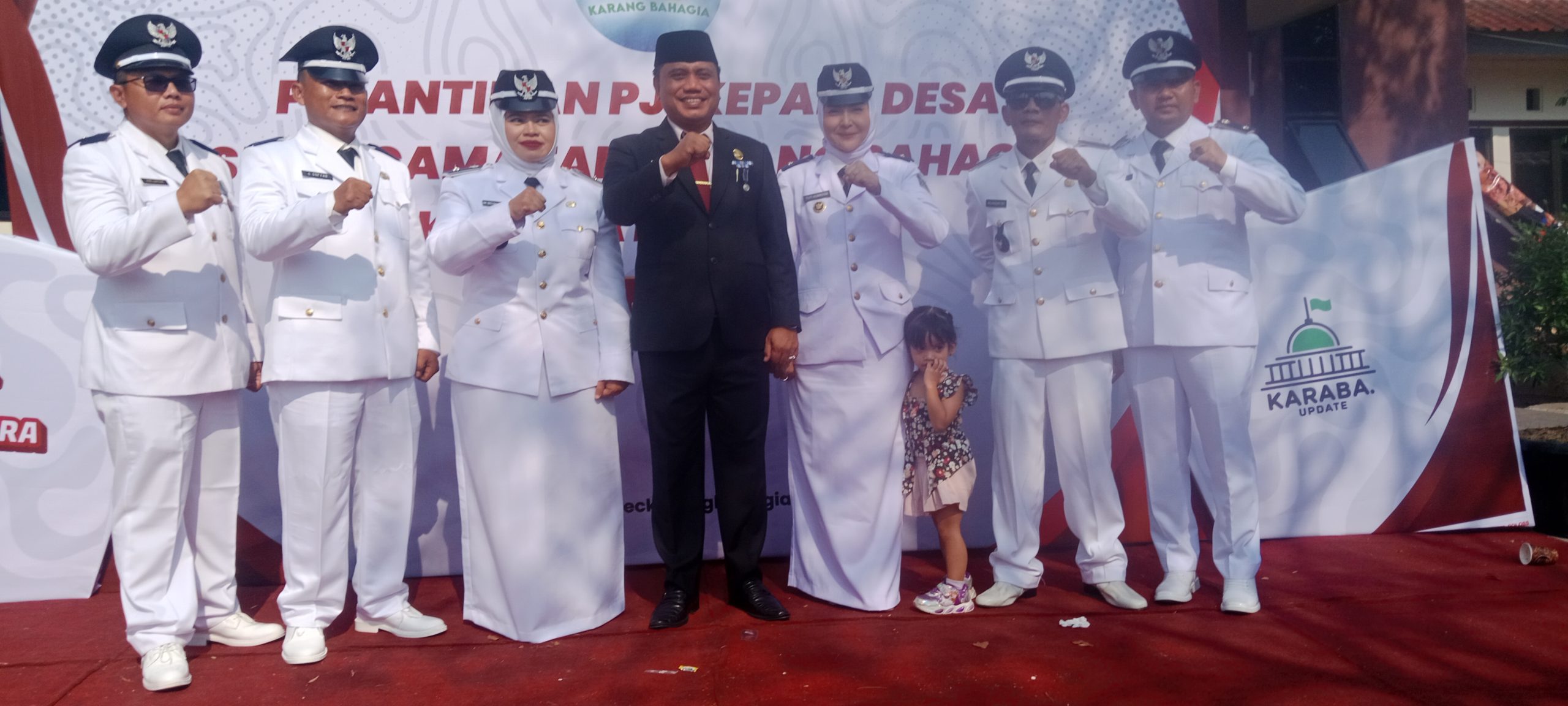 7 Pj. Kades se-Kecamatan Karangbahagia Siap Bertugas Usai Dilantik Camat