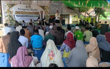 Maulid Nabi Muhammad SAW Sekaligus Perkenalan Kepala Sekolah Baru, H. Nur Hairi,S.Ag Dorong Siswa Berakhlak dan Siap Terjun ke Masyarakat