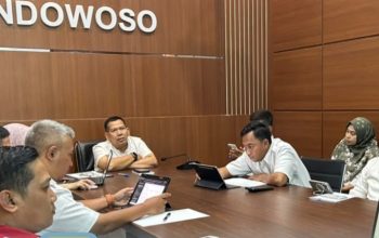 Matangkan Layanan Jemput Bola dan Penyerahan Sertipikat PTSL, Kantah Bondowoso Gelar Rapat Internal