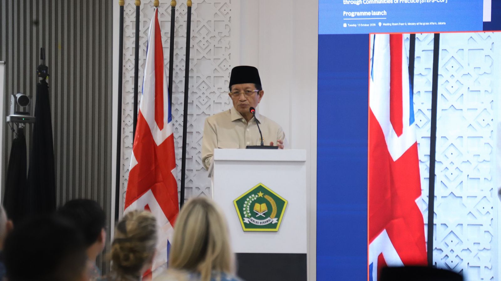 Program Baru Kemenag Gandeng British Council Dorong Masjid di Indonesia Buka Kursus Bahasa Inggris Gratis