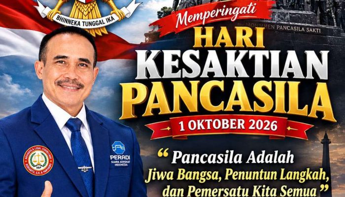 Pancasila Pemersatu Bangsa Menuju Indonesia Berdaulat, Adil, dan Makmur.
