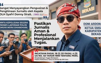 Kepala DLH Kabupaten Bekasi, Doni Ardon Ingatkan Ancaman Pidana Penghalangan Pers