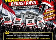 Aksi Damai 15 Oktober 2026: Tiga Tuntutan Tegas untuk Pemerintah Kabupaten Bekasi, Proses Hukum Harus Dikawal Sampai Tuntas