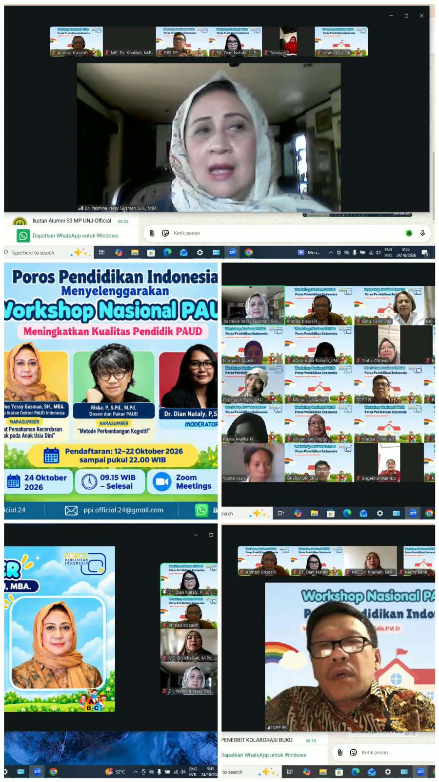 Poros Pendidikan Indonesia Buka Workshop Nasional PAUD Untuk Tingkatkan Kualitas Pendidik Anak Usia Dini