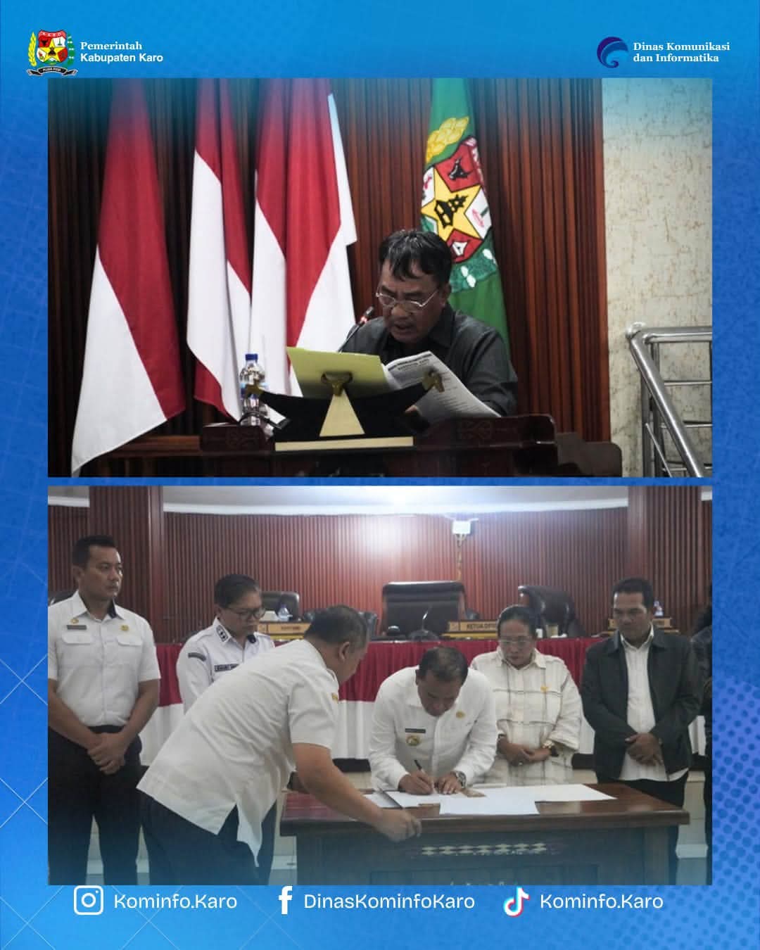Perubahan APBD 2026 Disepakati, Bupati Karo Dorong Percepatan Realisasi Perubahan APBD 2026 Disepakati, Bupati Karo Dorong Percepatan Realisasi