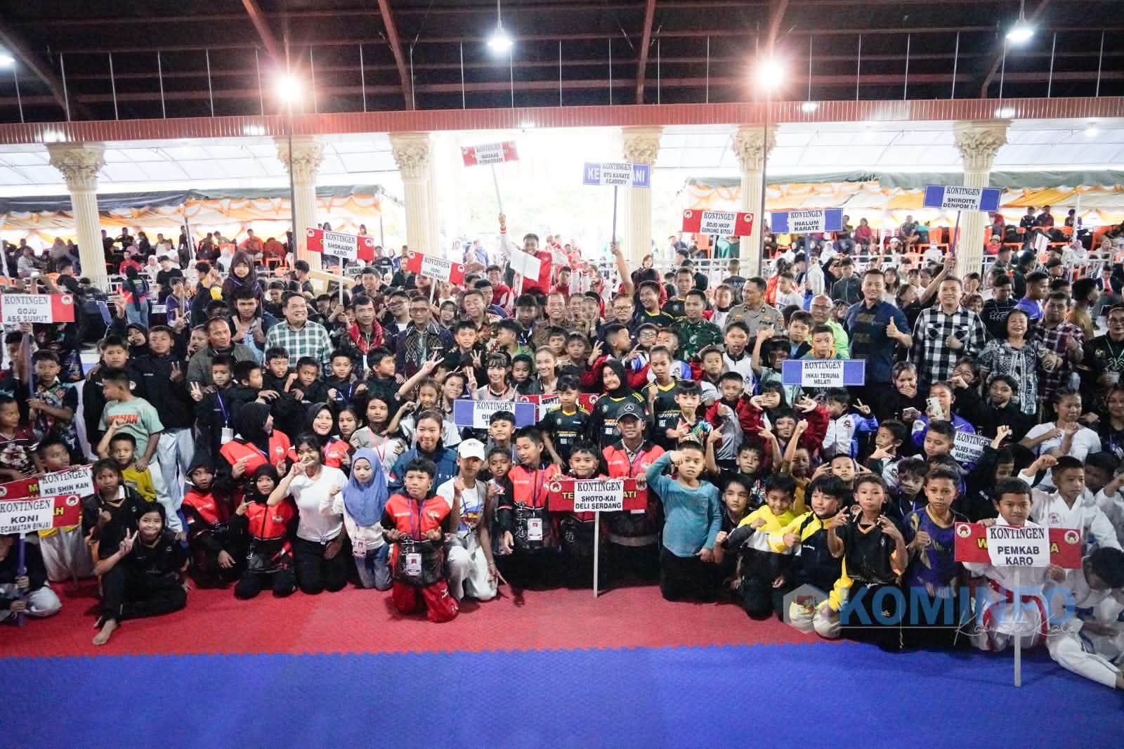 Bupati Karo Resmi Buka Karo Open Karate Championship 2026 Piala Bupati Karo