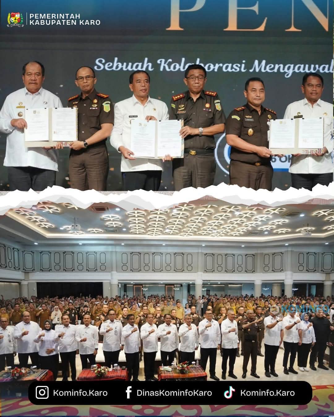 Pemkab Karo Dukung Jaksa Sahabat Pendidik, Perkuat Pencegahan Penyimpangan Anggaran Sekolah