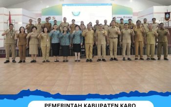 Rapat Evaluasi Hasil Monitoring Desa Percontohan PKK dan Rapat Bulanan PKK Tahun 2026 Kabupaten Karo