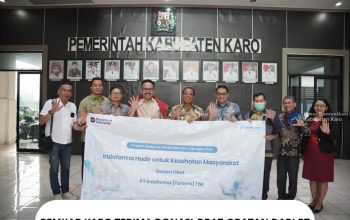 Pemkab Karo Terima Donasi Obat-obatan dari PT Indofarma untuk Mendukung Pelayanan Kesehatan