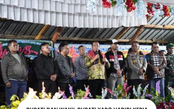 Bupati dan Wakil Bupati Karo Hadiri Kerja Tahun di Sejumlah Desa, Pererat Silaturahmi dengan Masyarakat