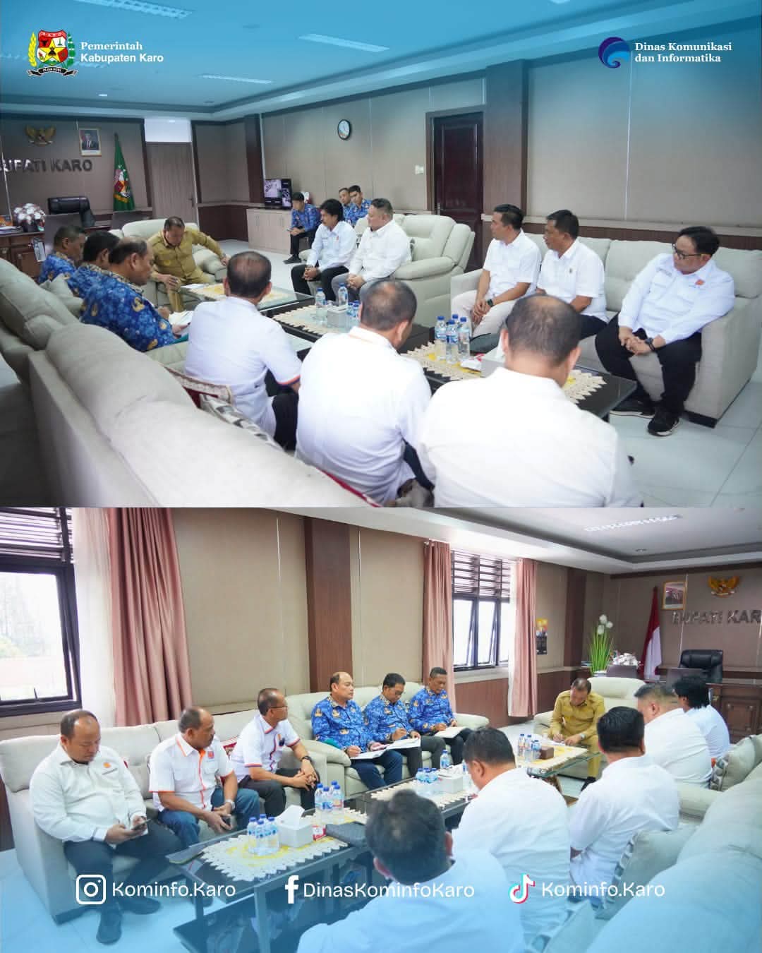Bupati Karo Terima Audiensi DPD REI Sumut, Perkuat Kolaborasi Percepatan Pembangunan Rumah Subsidi Bupati Karo Terima Audiensi DPD REI Sumut, Perkuat Kolaborasi Percepatan Pembangunan Rumah Subsidi
