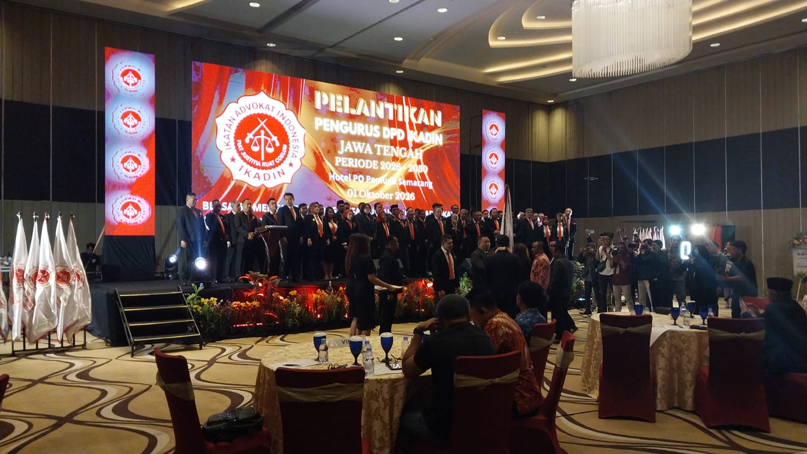 Pelantikan Pengurus DPD IKADIN Jawa Tengah, Teguhkan Komitmen Membangun Profesi Advokat Bermartabat