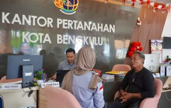 Masyarakat Bengkulu Antusias Urus Sertifikat Mandiri Pasca-Peluncuran Sistem Layanan Baru ATR/BPN