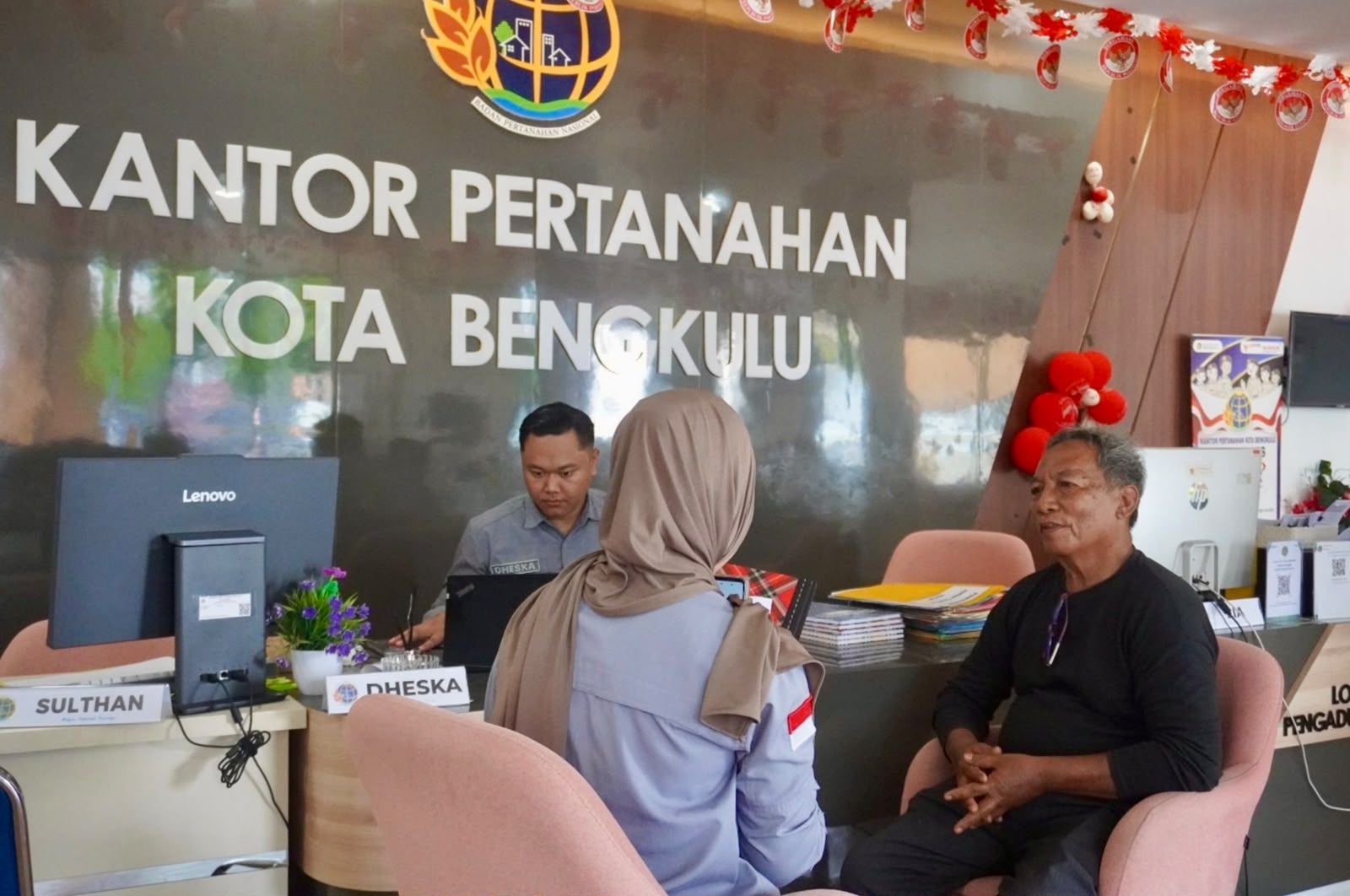 Masyarakat Bengkulu Antusias Urus Sertifikat Mandiri Pasca-Peluncuran Sistem Layanan Baru ATR/BPN