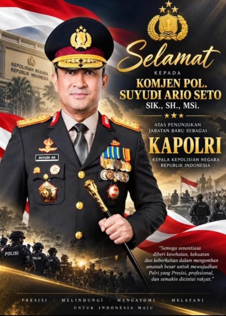 Tok! Paripurna DPR RI Resmi Setujui Komjen Suyudi Ario Seto Jadi Kapolri Baru