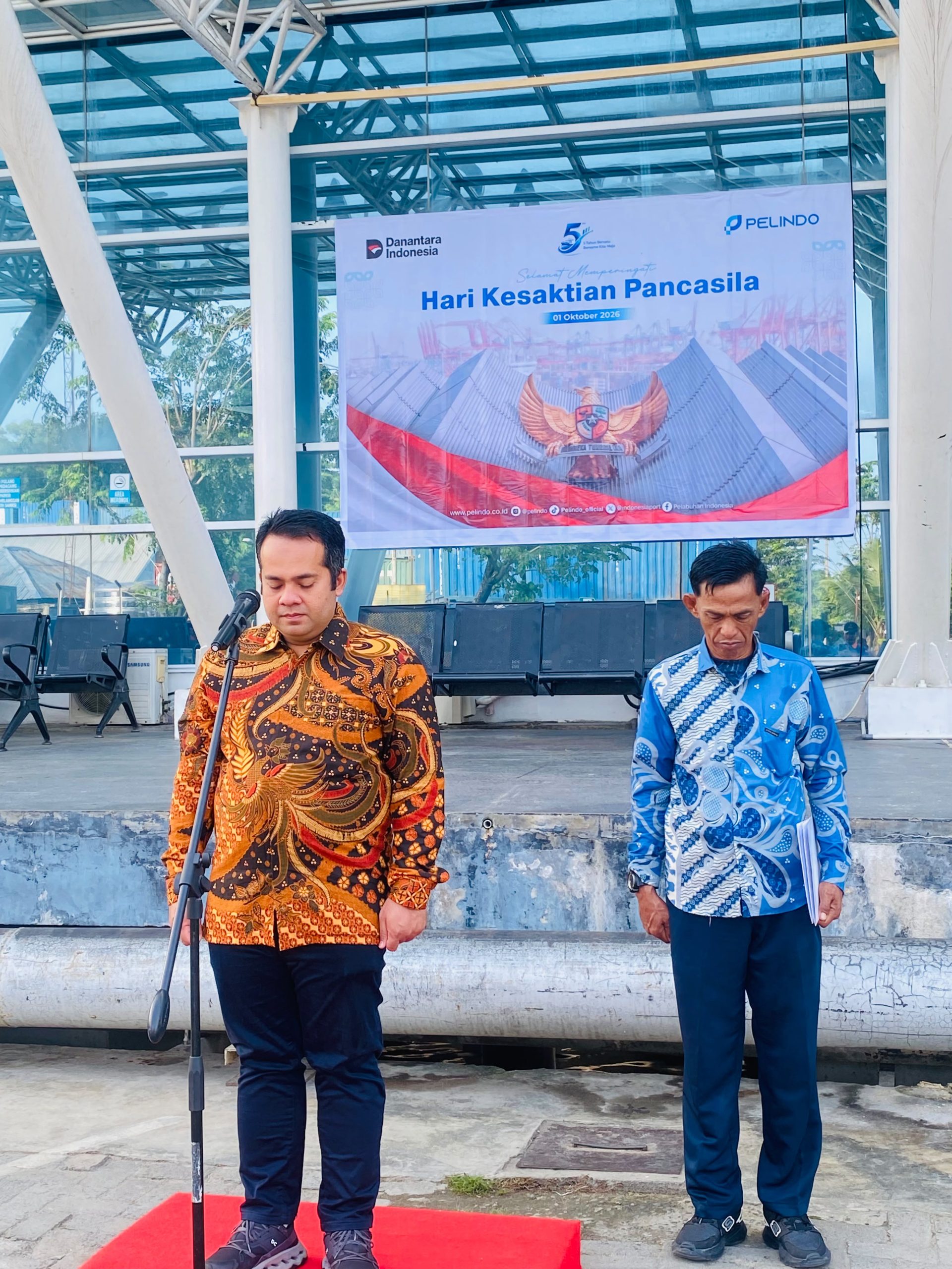 PT Pelindo Multi Terminal Branch Sibolga Gelar Upacara Peringatan Hari Kesaktian Pancasila 2026