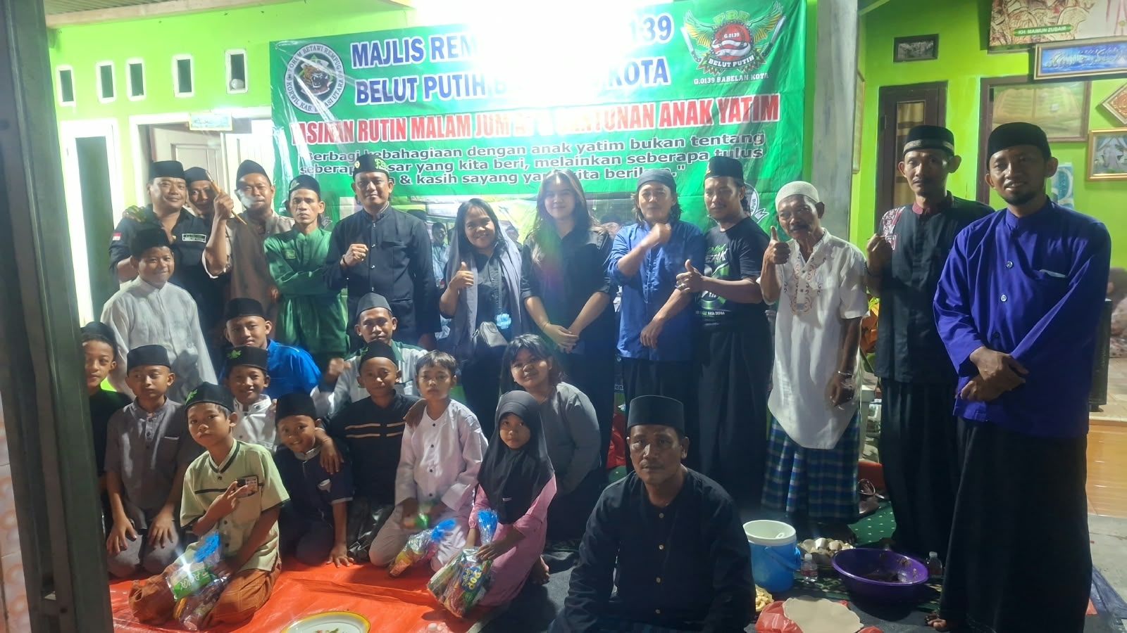 Santunan Anak Yatim Bukan Seremonial yang Digagas Agenda Rutin FBR G 0139 Babelan Kota Hadirkan Aksi Nyata