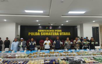 Polda Sumut Ungkap Tiga Kasus Narkoba, Sita 244 Kg Sabu Polda Sumut Ungkap Tiga Kasus Narkoba, Sita 244 Kg Sabu