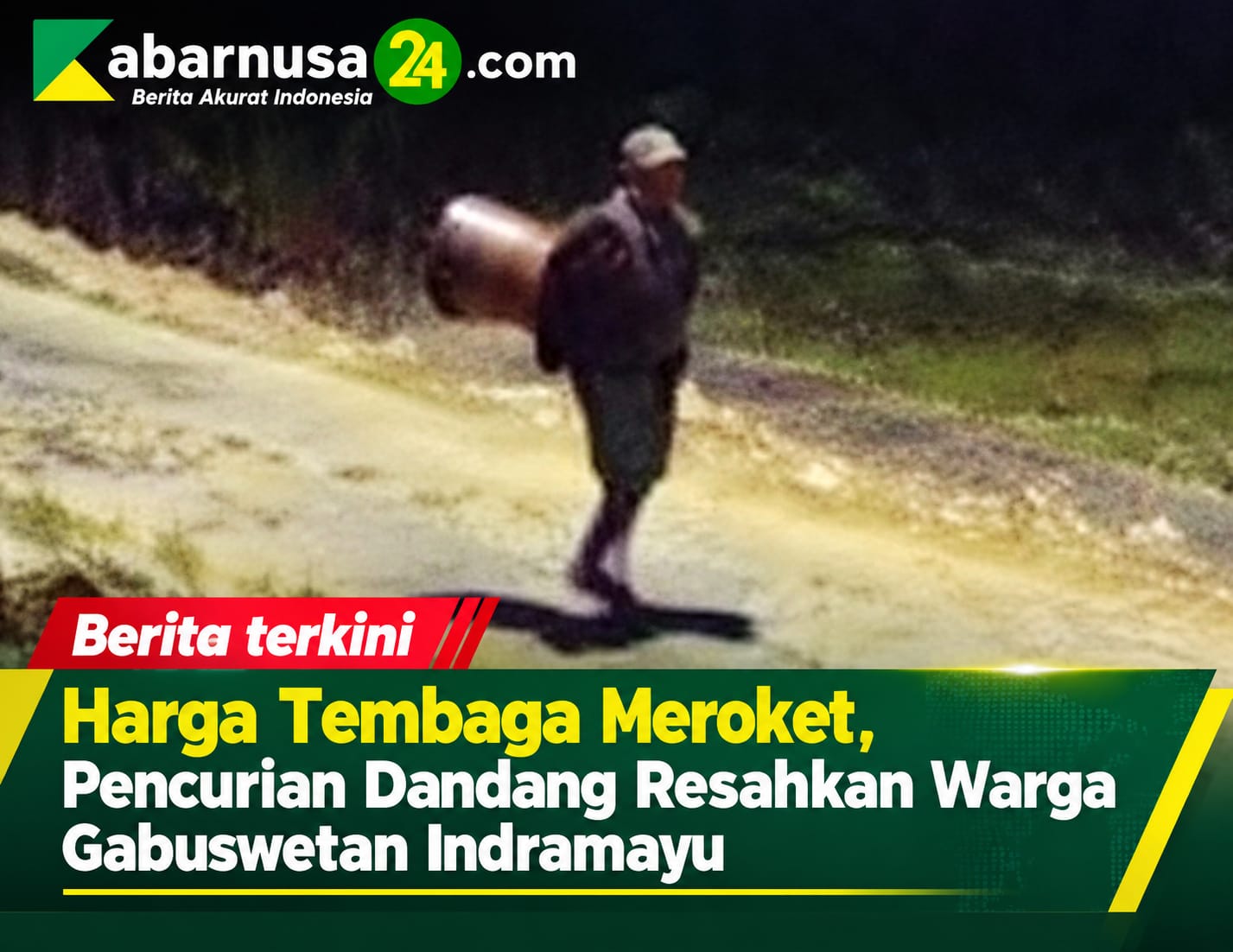 Harga Tembaga Meroket, Pencurian Dandang Resahkan Warga Gabuswetan Indramayu