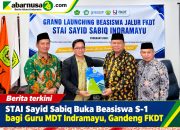 STAI Sayid Sabiq Buka Beasiswa S-1 bagi Guru MDT Indramayu, Gandeng FKDT