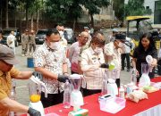 Wali Kota Cimahi Ngatiyana Hadiri Pemusnahan Barang Bukti Polres Cimahi