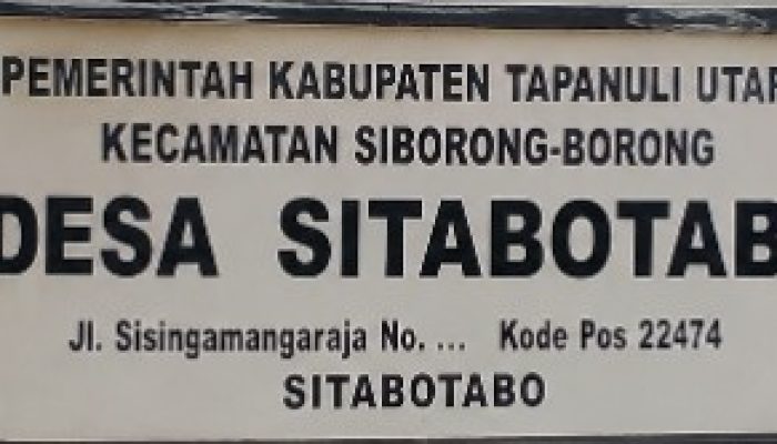 Dana Desa Sitabotabo Rp861 Juta Dipertanyakan, Publik Tantang Pemkab Buka Hasil Audit