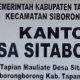 Dana Desa Sitabotabo Disorot Tajam, Dari Anggaran Jalan hingga Penyertaan Modal, Publik Menunggu Audit