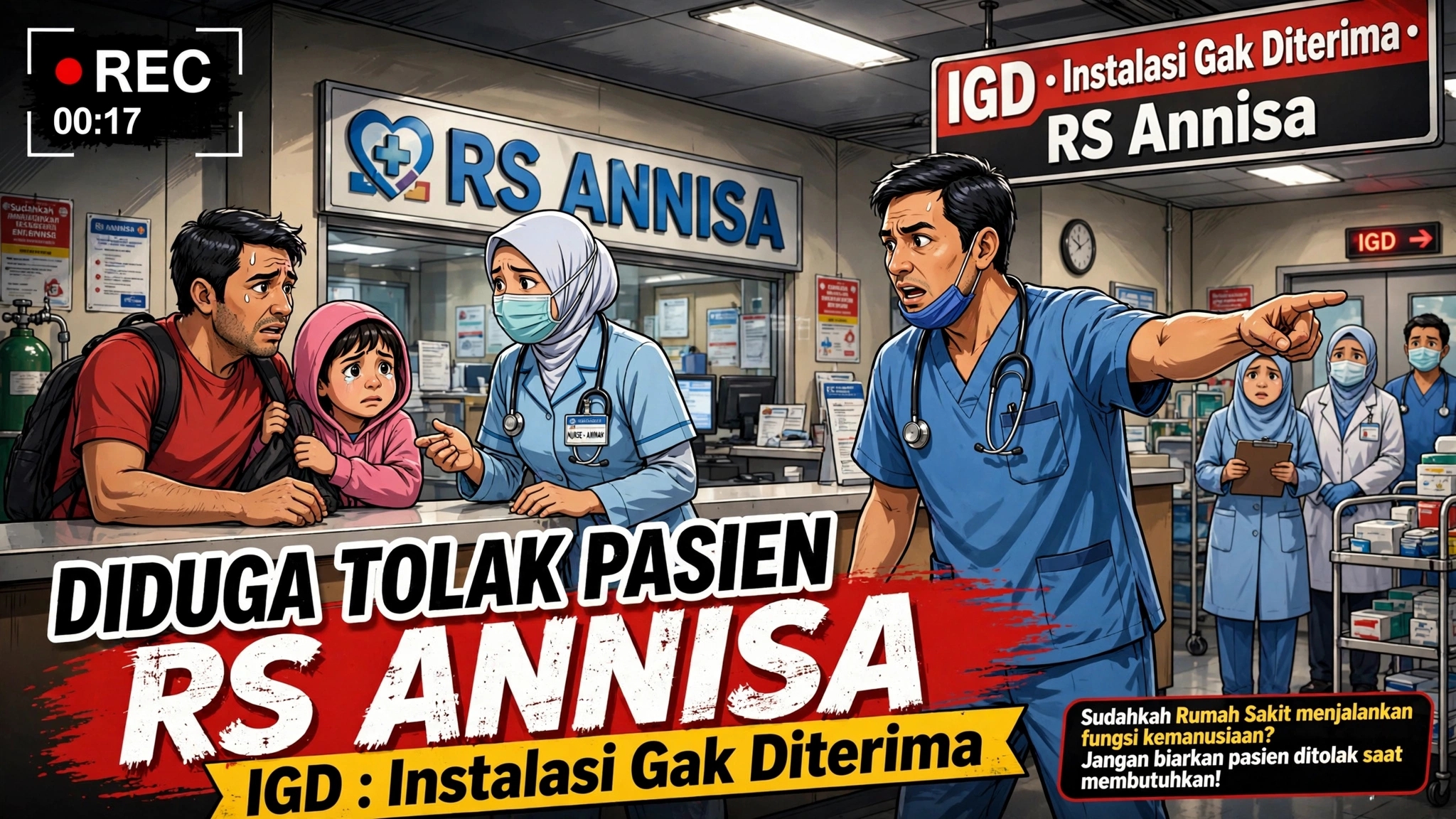 RS Annisa Cikarang Tolak Pasien IGD karena Kamar Penuh, Ketua WBI Bekasi Minta Pemerintah Bertindak