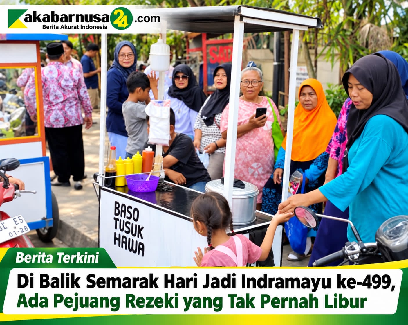 Di Balik Semarak Hari Jadi Indramayu ke-499, Ada Pejuang Rezeki yang Tak Pernah Libur