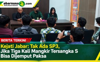 Kejati Jabar: Tak Ada SP3, Jika Tiga Kali Mangkir Tersangka S Bisa Dijemput Paksa
