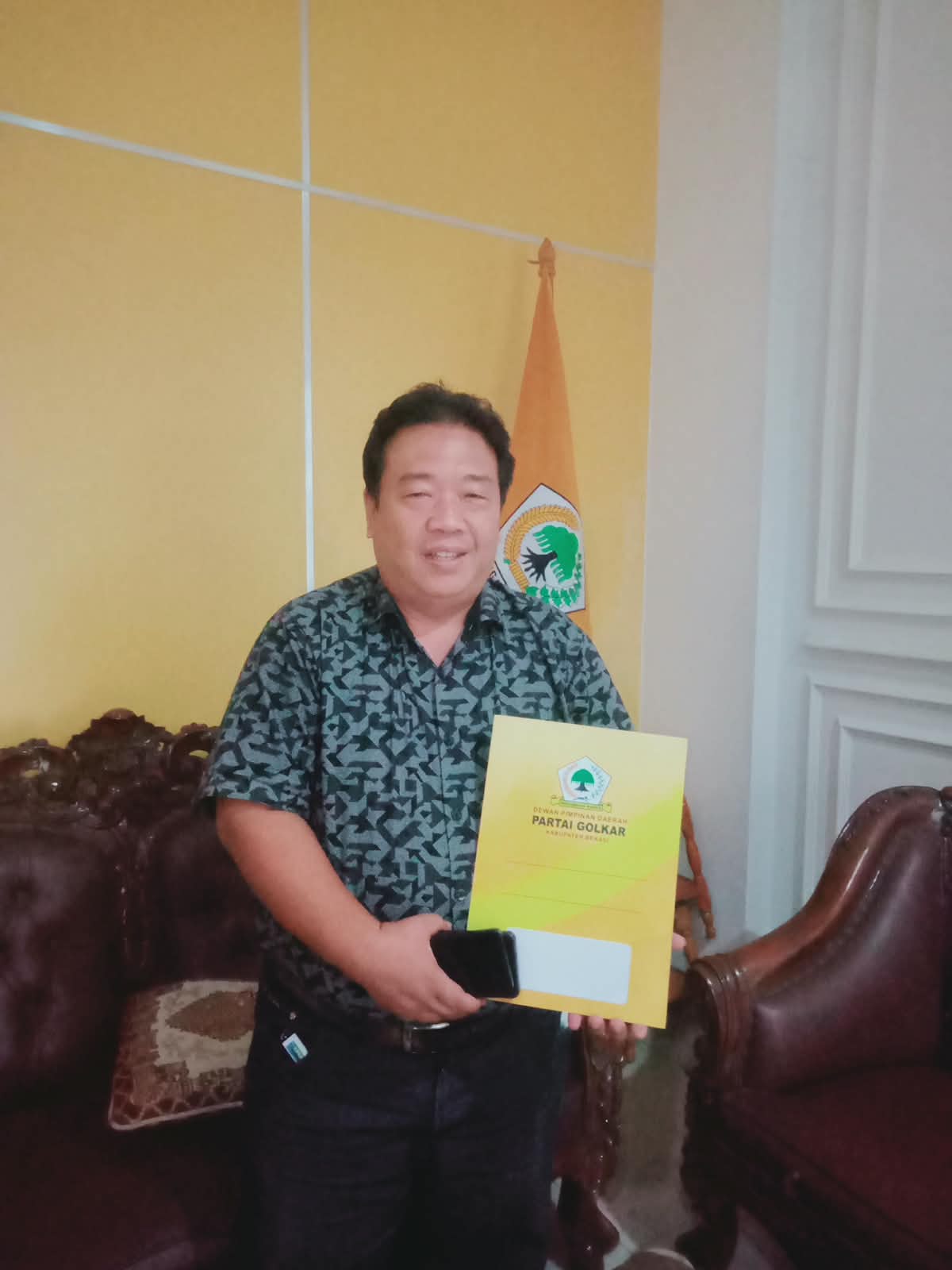 DPD Golkar Kabupaten Bekasi Balas Surat LSM Ganas Nyatakan Kader Partai Pengurus Tingkat Kecamatan Masih Aktif