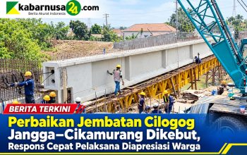 Perbaikan Jembatan Cilogog Jangga–Cikamurang Dikebut, Respons Cepat Pelaksana Diapresiasi Warga Perbaikan Jembatan Cilogog Jangga–Cikamurang Dikebut, Respons Cepat Pelaksana Diapresiasi Warga