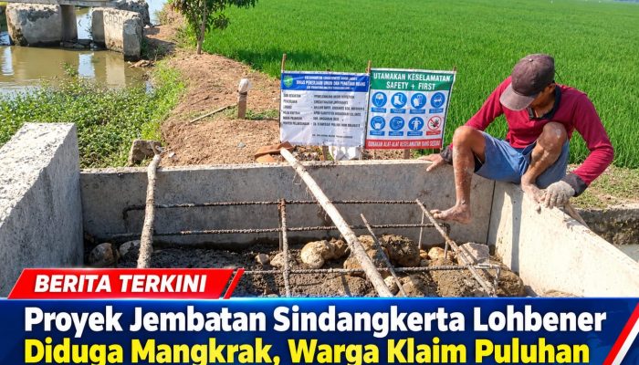 Proyek Jembatan Sindangkerta Lohbener Diduga Mangkrak, Warga Klaim Puluhan hingga 111 Orang Alami Kecelakaan