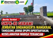 GNPK-RI Geram! Jembatan Sindangkerta Mangkrak, Tanggung Jawab DPUPR Dipertanyakan, Keselamatan Warga Terancam