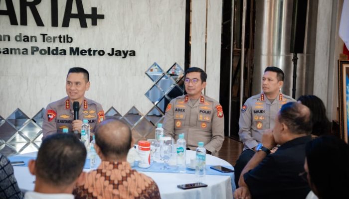 Gelar Silaturahmi Perdana, Kapolda Metro Jaya Komjen Dadang Hartanto Borong Aspirasi Wartawan