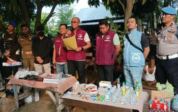 Polda Sumut Gerebek Sarang Narkoba di Percut Sei Tuan, 27 Orang Positif dan 2 Diduga Pengedar