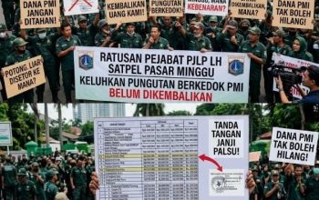 Ratusan PJLP LH Satpel Pasar Minggu Resah, Pungutan Uang PMI Tak Kunjung Dikembalikan Ratusan PJLP LH Satpel Pasar Minggu Resah, Pungutan Uang PMI Tak Kunjung Dikembalikan