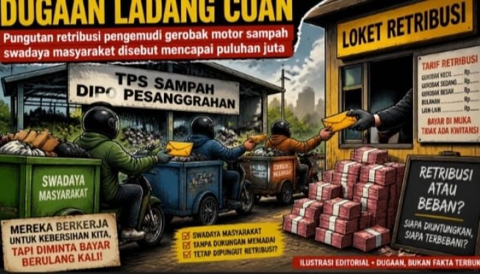 Diduga Dipo Pesanggrahan Jadi Ladang Cuan Berkedok Pungutan Retribusi Pengemudi Gemor Swadaya Masyarakat Puluhan Juta