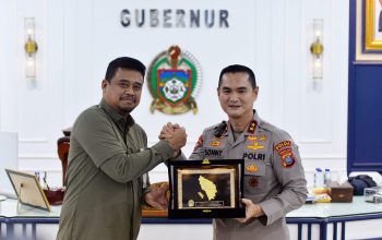 Kapolda Sumut Silaturahmi dengan Gubernur Perkuat Kolaborasi Jaga Kondusivitas Sumatera Utara