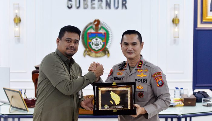 Kapolda Sumut Silaturahmi dengan Gubernur Perkuat Kolaborasi Jaga Kondusivitas Sumatera Utara