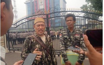 LSM Gempita Gelar Aksi Damai di Polda Sumsel Tuntut Penangguhan Penahanan Endrek Bin Daming Petani Bunga Karang Tanjung Lago