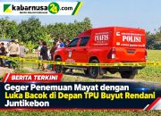 Geger Penemuan Mayat dengan Luka Bacok di Depan TPU Buyut Rendani Juntikebon