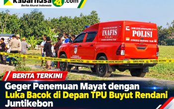 Geger Penemuan Mayat dengan Luka Bacok di Depan TPU Buyut Rendani Juntikebon