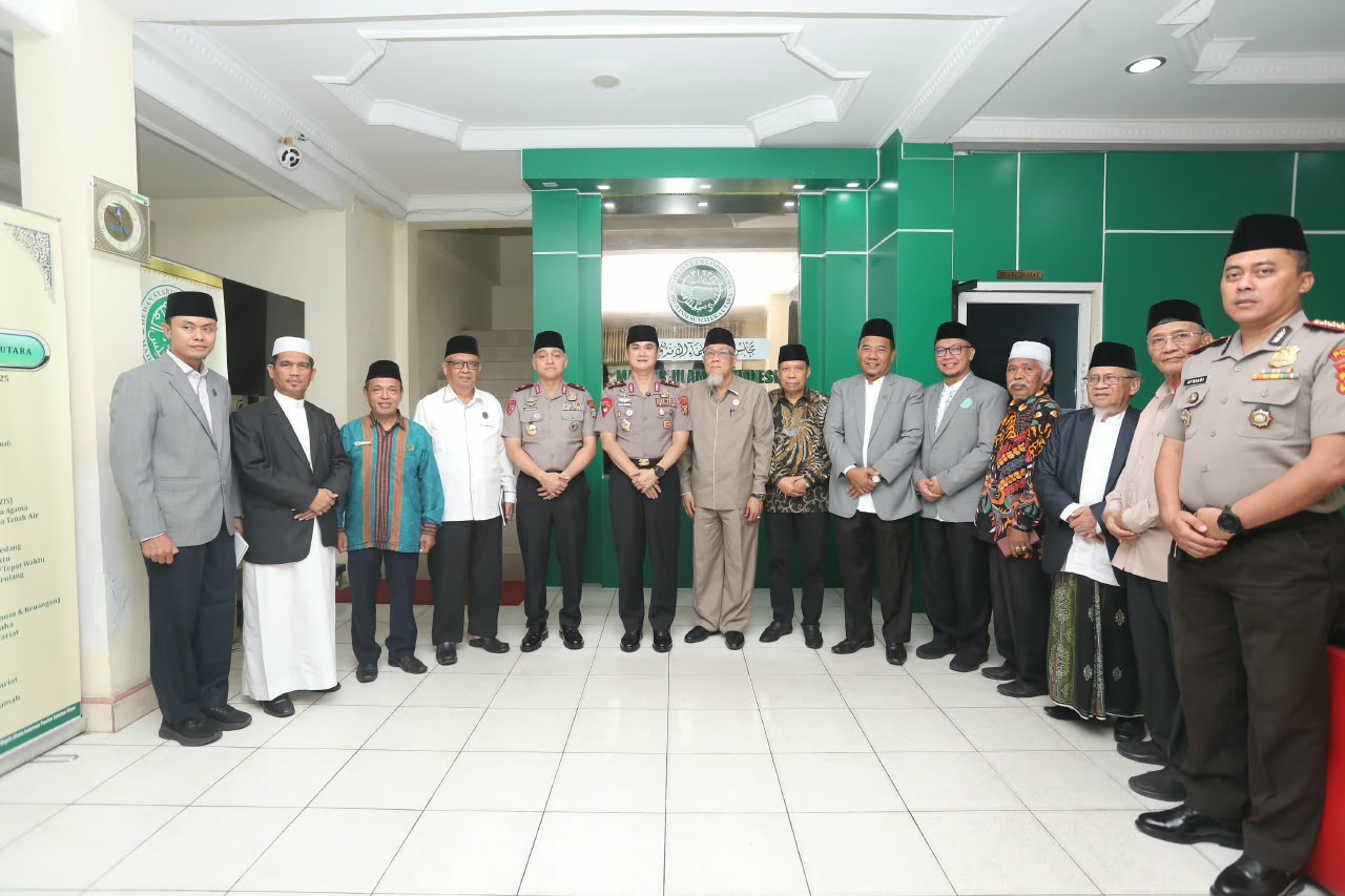 Kapolda Sumut Silaturahmi dengan MUI, Ajak Bersinergi Berantas Narkoba