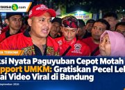 Aksi Nyata Paguyuban Cepot Motah Support UMKM: Gratiskan Pecel Lele Usai Video Viral di Bandung