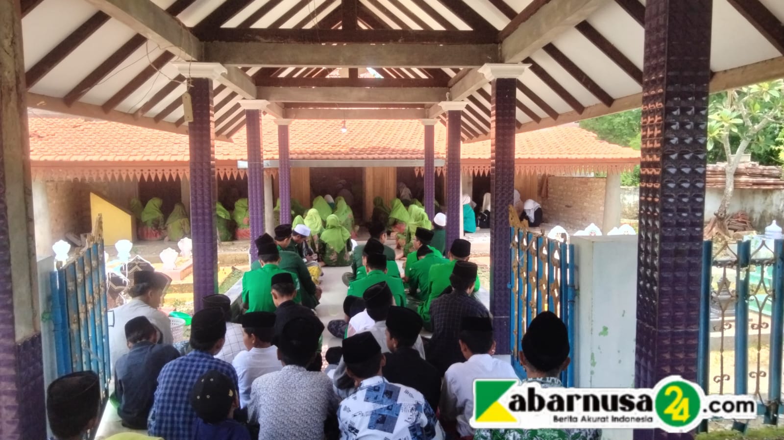 Sambut Hari Santri Nasional 2026, GP Ansor Nonggunong Ziarah ke Makam Wali dan Ulama di Pulau Sapudi