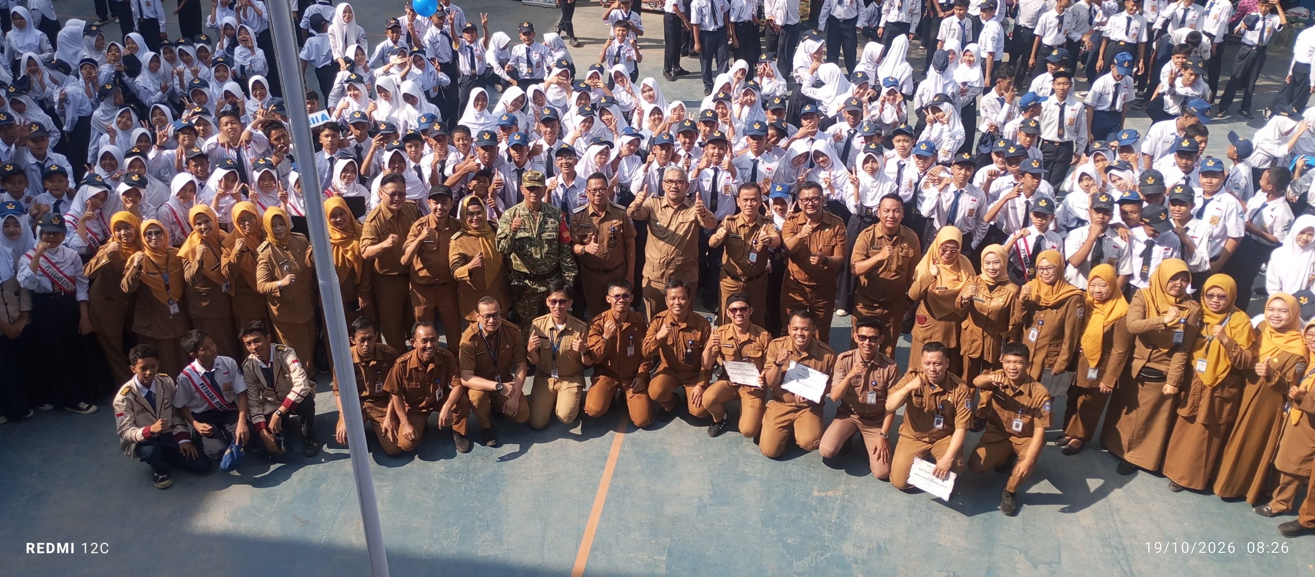 Wali Kota Muhammad Farhan Hadiri Peringatan Satu Dekade SMPN 55 Kota Bandung
