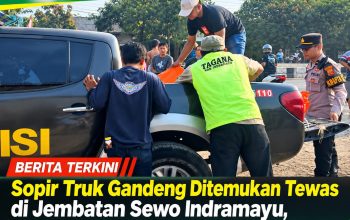Sopir Truk Gandeng Ditemukan Tewas di Jembatan Sewo Indramayu, Polisi Selidiki Penyebabnya