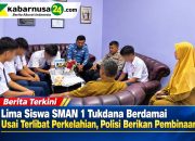 Lima Siswa SMAN 1 Tukdana Berdamai Usai Terlibat Perkelahian, Polisi Berikan Pembinaan