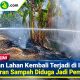 Kebakaran Lahan Kembali Terjadi di Indramayu, Pembakaran Sampah Diduga Jadi Pemicu